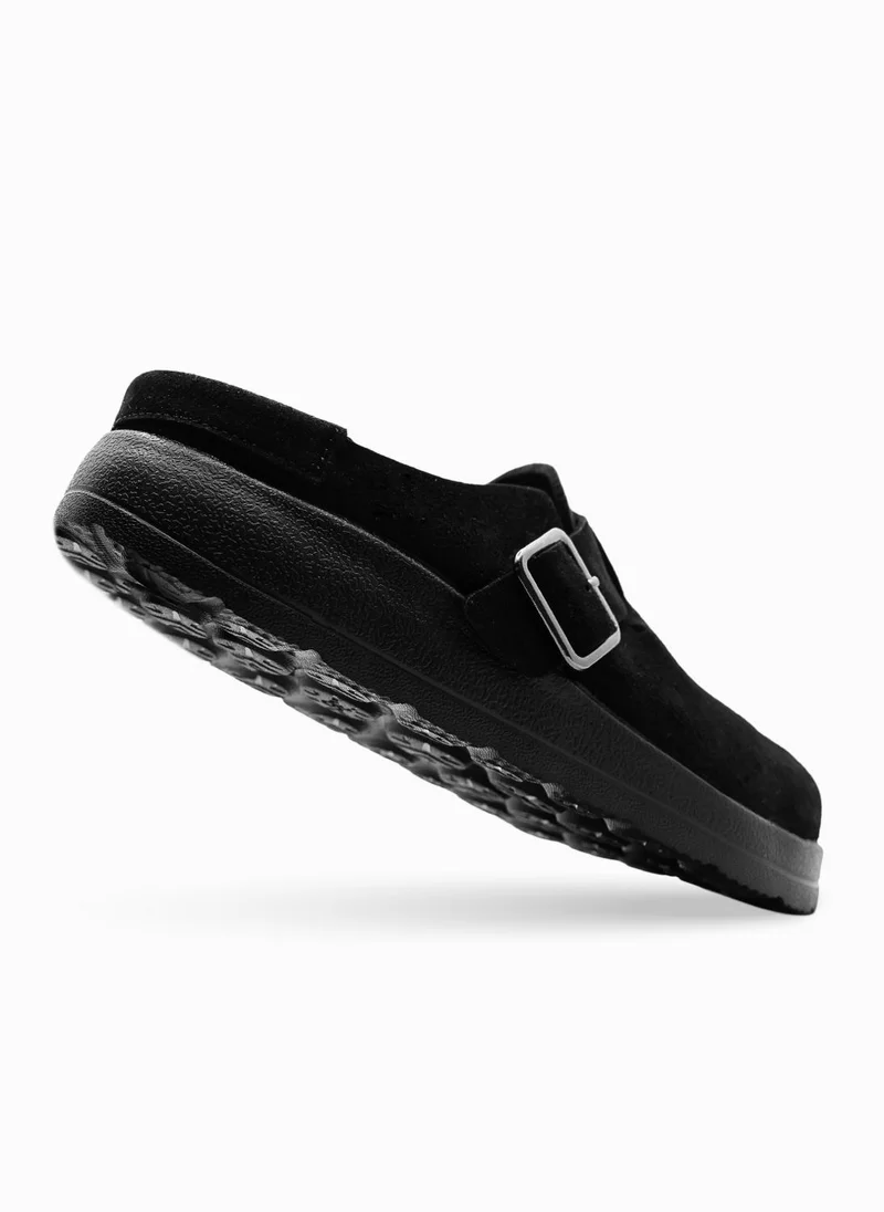 Duozoulu  Liber Synthetic Suede Comfort Clog  | Best Price UAE